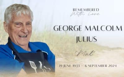 Julius, George Malcolm (Mal) (Ret. JP)