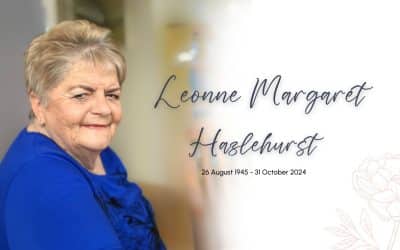 Hazlehurst, Leonne Margaret (nee Craill)